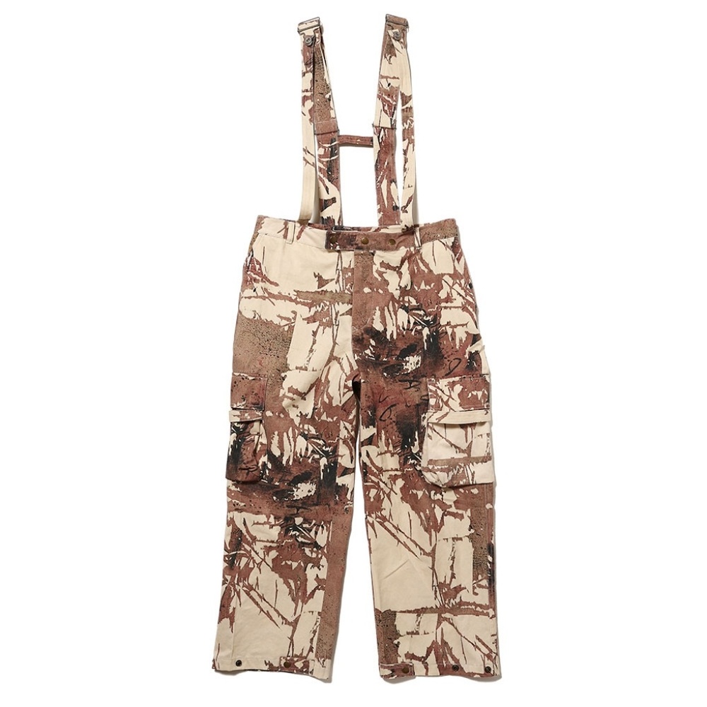 PAM (perks and mini) suspendered cargo pants
